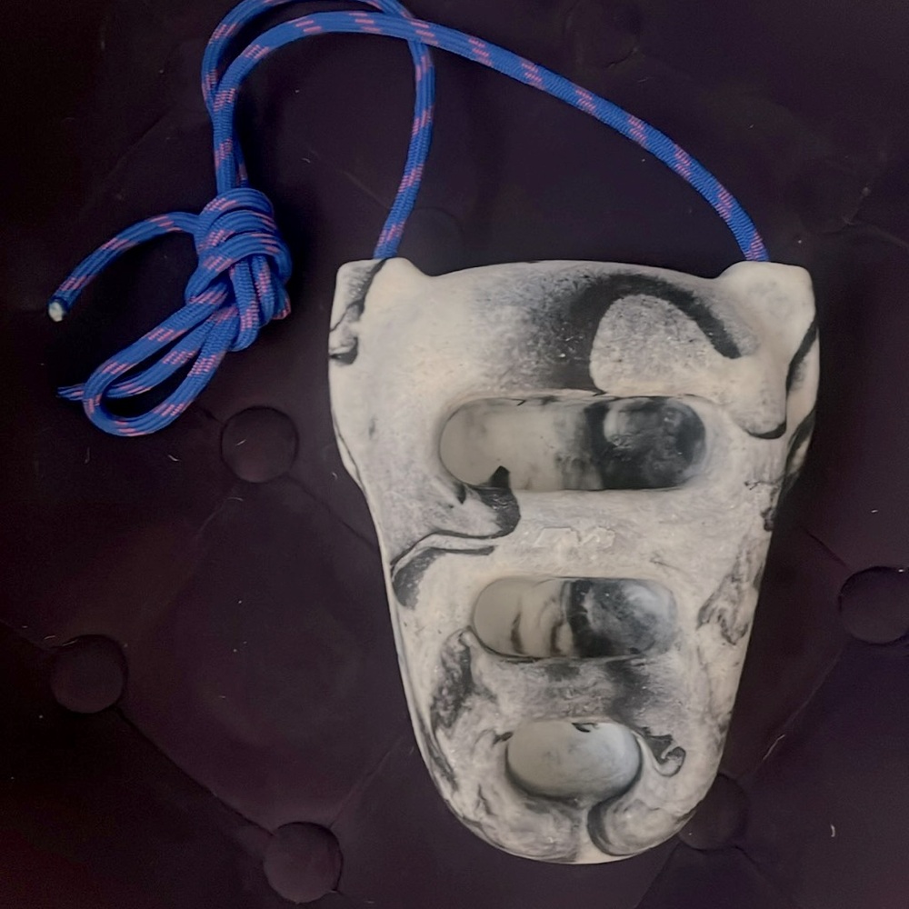 CLIMB Rock Climbing Training Holds, Marble Grey